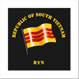 Flag - Republic of South Vietnam Posters and Art